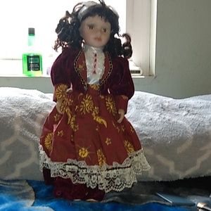 Porcelain girl doll.